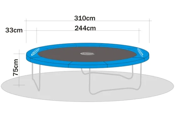 Jumpmax SuperAir Trampolin 310cm