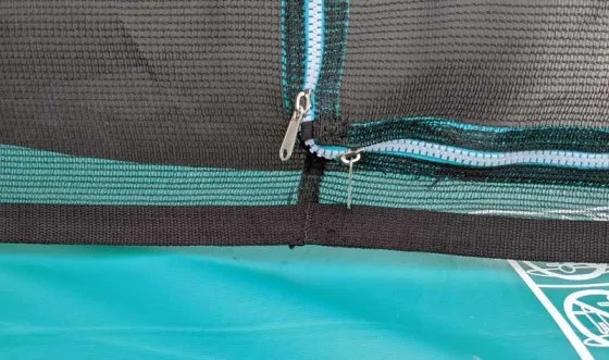 Trampolin SuperAir 430 mit Sicherheitsnetz und Leiter