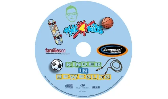 Jumpmax Musik CD - Kinder in Bewegung