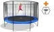 Trampolin Set Air 370 inklusive Air Sicherheitsnetz und Leiter