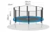 Gartentrampolin Set MegaAir 370 mit Sicherheitsnetz und Leiter