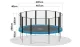 Sicherheitsnetz MegaAir für Trampoline 490 cm