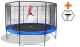 Trampolin Set Air 370 inklusive Sicherheitsnetz und Leiter