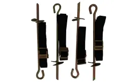 Sturmanker Set für Gartentrampoline