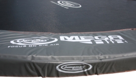 Gartentrampolin Set MegaAir 430 mit Sicherheitsnetz und Leiter
