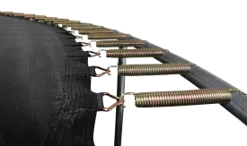Trampolin Set SuperAir 310 mit Sicherheitsnetz, Leiter und Plane